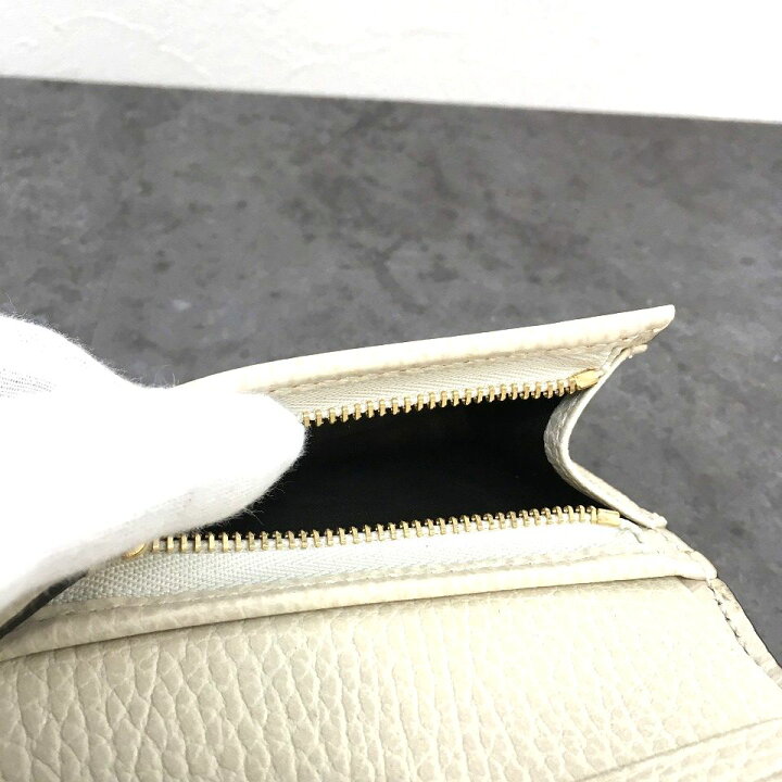 楽天市場】【中古】 送料込み！ 未使用品 GUCCI コンパクトウォレット 