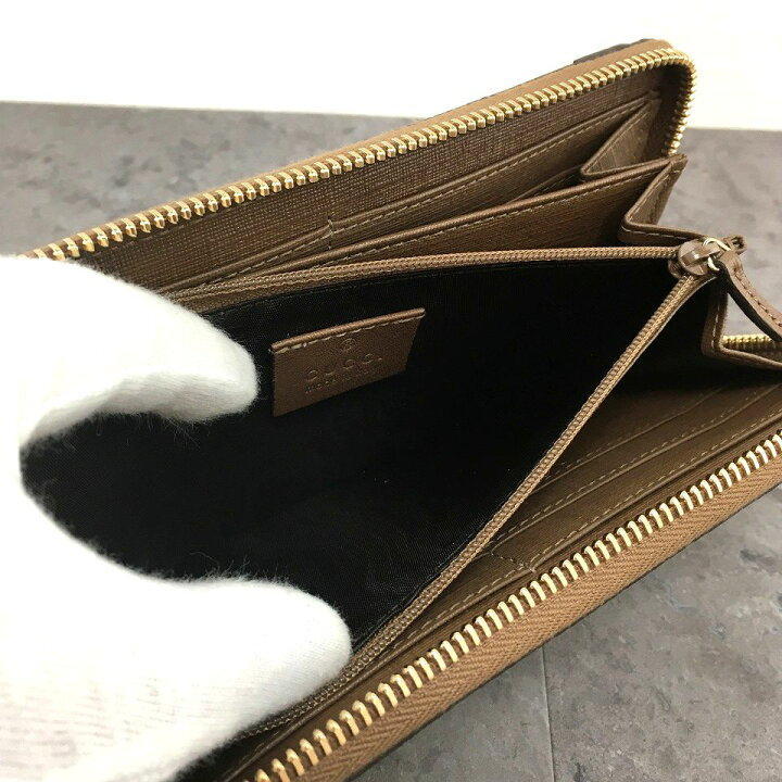 楽天市場】送料込み！ 極美品 GUCCI ジップウォレット 309758 ベルト 
