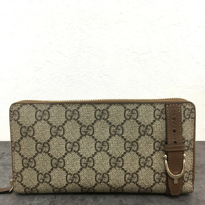 楽天市場】送料込み！ 極美品 GUCCI ジップウォレット 309758 ベルト 