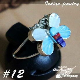 インディアンジュエリー リング #12 シルバー ターコイズ Indian jewelry - Ring メンズ レディース ギフト プレゼント おすすめ
