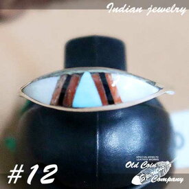 インディアンジュエリー リング #12 シルバー ターコイズ Indian jewelry - Ring メンズ レディース ギフト プレゼント おすすめ