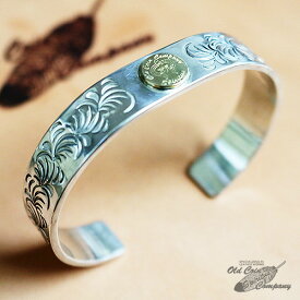 ブレスレット シルバー 12mm ツリー・オブ・ライフ 平打ちブレスレット K18 ゴールドメタル Tree of Life Silver Bracelet - 当店オリジナル ショップオリジナル メンズ レディース おすすめ ギフト プレゼント