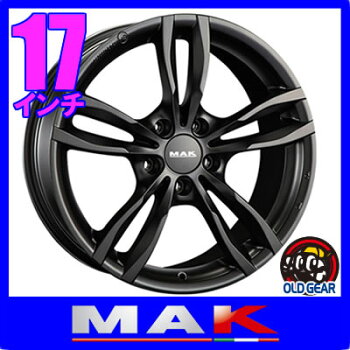 【BMW1シリーズ/2シリーズ/5シリーズ専用】◆MAKLUFTマックルフト◆サイズ:17×7.5J+435H-120ボア径:72.6◆カラー:マットブラック◆新品ホイール:4本セット
