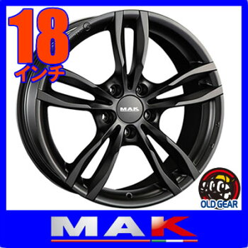 【BMW3シリーズ/4シリーズ専用】◆MAKLUFTマックルフト◆サイズ:18×8.0J+345H-120ボア径:72.6◆カラー:マットブラック◆新品ホイール:4本セット