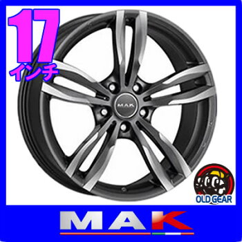 【BMW2シリーズアクティブツアラー等に】◆MAKLUFTFFマックルフトFF◆サイズ:17×7.5J+545H-112ボア径:66.6◆カラー:ガンメタリックミラー◆新品ホイール:4本セット