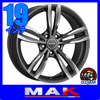 【BMW1シリーズ/2シリーズ等に】◆MAKLUFTFFマックルフトFF◆サイズ:19×8.5J+475H-120ボア径:72.6◆カラー:ガンメタリックミラー◆新品ホイール:4本セット