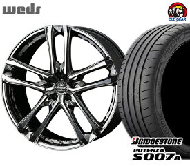 ウェッズ クレンツェ シンティル タイヤ・ホイール 新品 4本セット ブリヂストン ポテンザS007A 245/35R21 パーツ バランス調整済み！ taiya