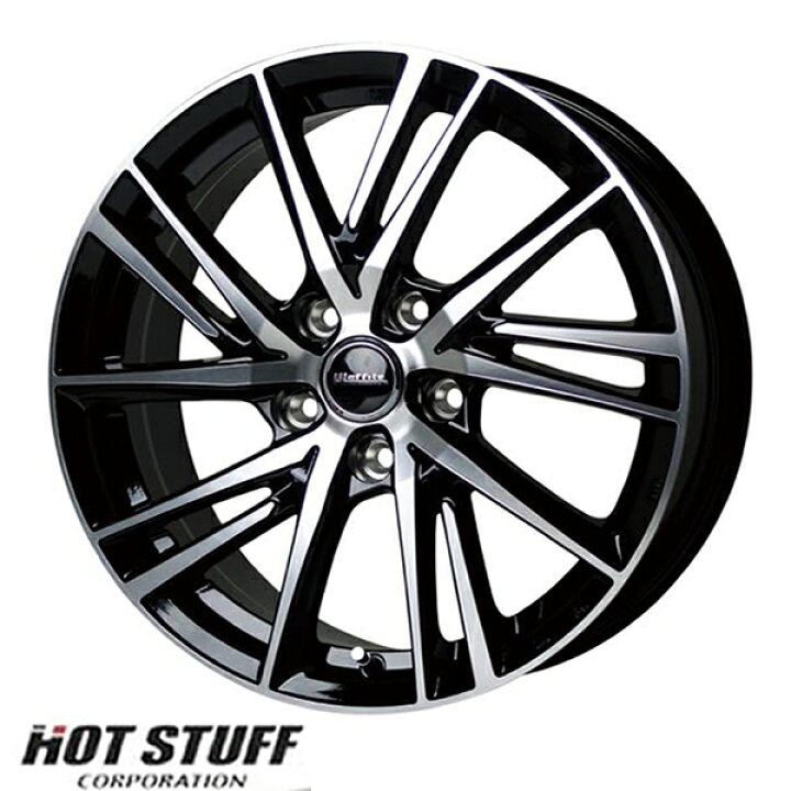 楽天市場】4本注文で送料無料 HOT STUFF Laffite LW-06 16インチ 6.5J+ 