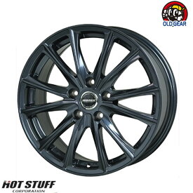 4本注文で送料無料 HOT　STUFF WAREN　W05 16インチ 6.5J+48 5-100 ガンメタリック 会社宛て注文の場合のみ送料無料 新品ホイール 1本販売 taiya