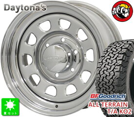 ハイエース200系/キャラバン 215/70R16 BFグッドリッチ オールテレーンT/A KO2 DAYTONA デイトナ 新品 タイヤ ホイール 4本セット バランス調整済み taiya