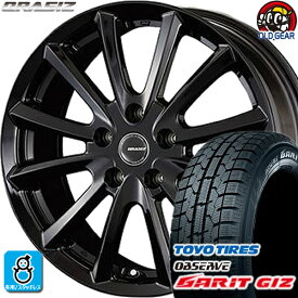 205/60R16 トーヨータイヤ ガリット GIZ ギズ スタッドレスタイヤホイール 新品 4本セット KIT クレイシズVS6 16インチ5H114.3 バランス調整済み taiya