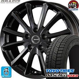 175/60R16 トーヨータイヤ ガリットGIZ2 ギズ2 スタッドレスタイヤホイール 新品 4本セット KIT クレイシズVS6 16インチ5H100 バランス調整済み taiya