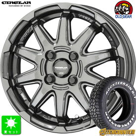 215/65R16オーレンカウンター ロックテレーン R/Tホワイトレター新品 サマータイヤ ホイール4本セットサーキュラー C10S16インチ 6.0J 4H100グロスガンメタ taiya