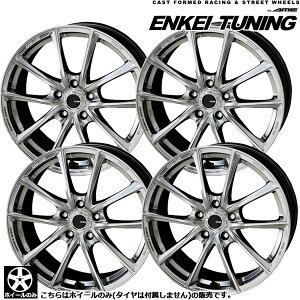 ݌ɂ [ Vi zC[Pi 4{Zbg GPC `[jO ENKEI TUNING SC50 20C` 8.5J +35 5H114.3 nCp[Vo[ ^C͕t܂B