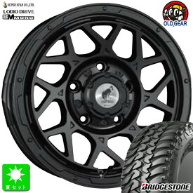 185/85R16 105/103L LTブリヂストン BRIDGESTONE デューラー M/T674新品 サマータイヤ ホイール4本セットスーパースター ロディオドライブ 8M モノ16インチ 5.5J 5H139.7マットブラック組込み済 バランス調整済 taiya