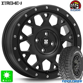 165/80R14 97/95N トーヨー オープンカントリー R/T ホワイトレター新品 サマータイヤ ホイール4本セットMLJ XTREME-J エクストリームJ XJ04 14インチ 4.5J 4H100サテンブラック組込み済 バランス調整済 taiya