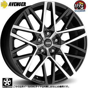 【ホイール単品】モモ MOMO AVENGER アベンジャー18インチ 8.0J +40 5H108 ハブ径 72.3マットブラックポリッシュ※タイヤは付属しません。 taiya