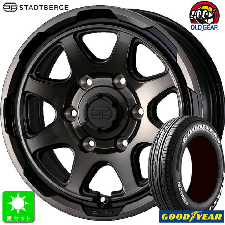 楽天市場】195/80R15 107/105グッドイヤー ナスカー ホワイトレター 