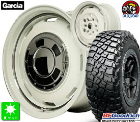 LT285/70R17 121/118Q LREBF Goodrich Mud-Terrain T/A KM3新品 サマータイヤ ホイール4本セットガルシアシスコ17インチ 8.0J 6H139.7オールドイングリッシュホワイトリムヴァーレイポリッシュ taiya