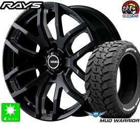 265/70R17モンスタタイヤ マッドウォーリア ホワイトレター新品 サマータイヤ ホイール4本セットRAYS DAYTONA F617インチ 8.0J 6H139.7B8 taiya