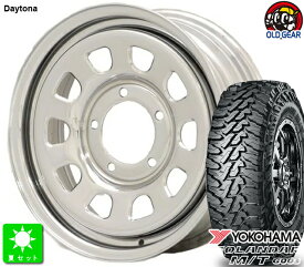 185/85R16ヨコハマ ジオランダー M/T G003新品 サマータイヤ ホイール4本セットデイトナ’S16インチ 5.5J 5H139.7クローム taiya