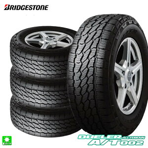 �������� 4�{�Z�b�g 285/60R18 116T �u���a�X�g�� �f���[���[ A/T002 BRIDGESTONE DUELER A/T002 18�C���` �V�i �T�}�[�^�C�� ���Y ���K�i �ă^�C�� 4x4 SUV��p�݌v�^�C��