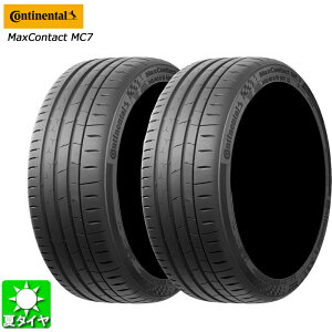 �������� 2�{�Z�b�g 225/40R18 92Y XL �R���`�l���^�� �}�b�N�X�R���^�N�g7 Continental MaxContact MC7 �V�i �T�}�[�^�C�� �ă^�C�� �A��