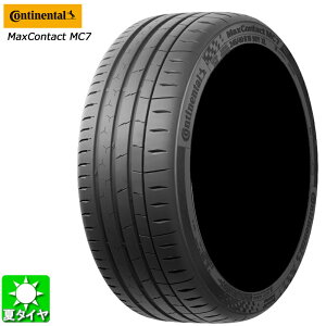 �������� 225/40R18 92Y XL �R���`�l���^�� �}�b�N�X�R���^�N�g7 Continental MaxContact MC7 �V�i �T�}�[�^�C�� �ă^�C�� �A��
