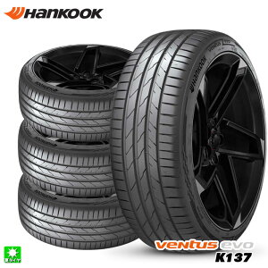 �������� 4�{�Z�b�g 255/45R19 104Y XL �n���R�b�N ���F���^�X �G���H Hankook Ventus evo K137 19�C���` �V�i �T�}�[�^�C�� �A���^�C�� �ă^�C��