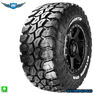 �������� 35x12.50R20 121Q LT RWL �����X�^�^�C�� �G�N�X�g���[���}�b�h MONSTA TYRE EXTREME MUD �z���C�g���^�[ 20�C���` �V�i �T�}�[�^�C�� �A�� �ă^�C�� �}�b�h�e���[�� SUV 4x4 �^�C���P�i