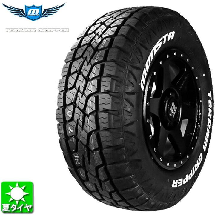 楽天市場】LT215/70R16 107/105Qモンスタタイヤ テレーングリッパー A 