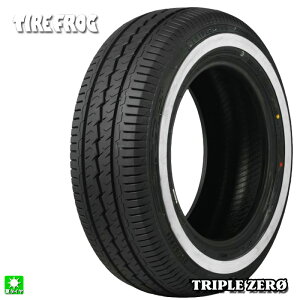 �������� 195/80R15 107/105R LT �^�C���t���b�O �g���v���[�� TIRE FROG TRIPPLE ZERO �z���C�g���{�� 15�C���` �V�i �T�}�[�^�C�� �A�� �ă^�C��