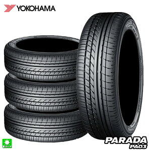 �������� 4�{�Z�b�g 165/55R14C 95/93N ���R�n�} �p���_ YOKOHAMA PARADA PA03 �u���b�N���^�[ 14�C���` �V�i �T�}�[�^�C�� ���Y�^�C�� �ă^�C��