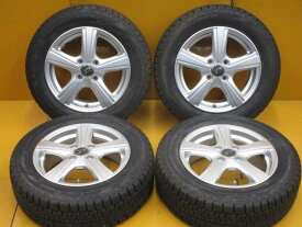 中古 ホイールタイヤ 4本セット 165/70R14 2019年製 9分山程度 中古社外 トレファー 14x5.5J+50 4H100 中古 スタッドレス タイヤ ピレリ ICE ASIMMETRICO