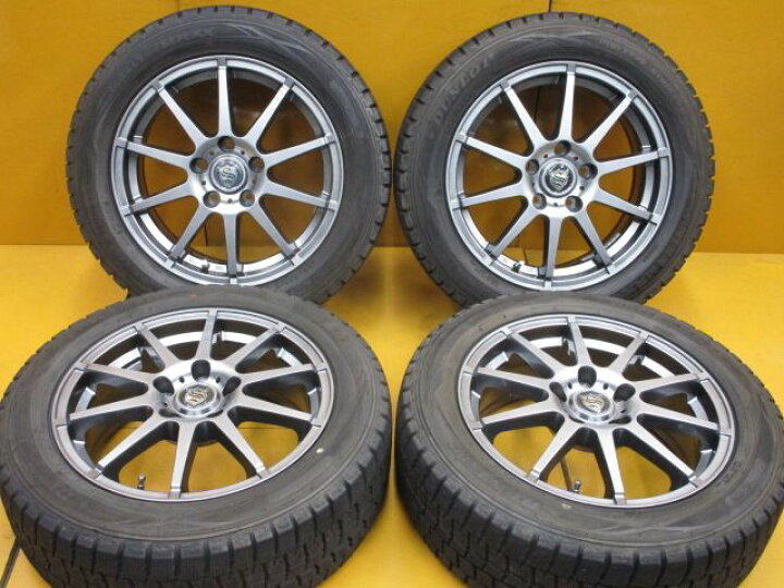 楽天市場】中古 ホイールタイヤ 4本セット 205/55R16 2018年製 9分山  