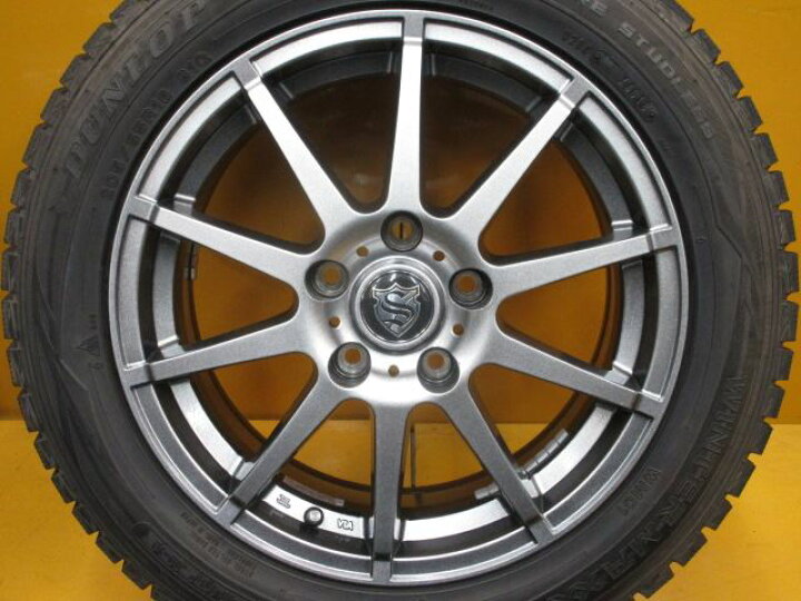 楽天市場】中古 ホイールタイヤ 4本セット 205/55R16 2018年製 9分山  