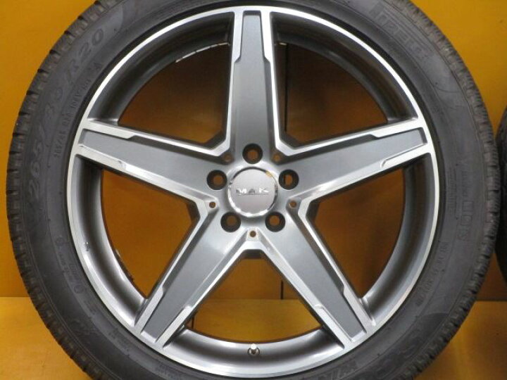 楽天市場】中古 ホイールタイヤ 4本セット 265/45R20 2017年製 6分山 