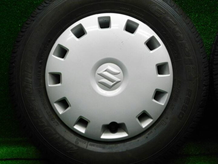 楽天市場】中古 ホイールタイヤ 4本セット 145/80R12 2022年製 9.5分山 