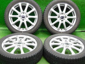 中古 ホイールタイヤ 4本セット 165/55R15 2020年製 9分山程度 中古社外 エクスター 15x4.5J+45 4H100 中古 スタッドレス タイヤ ヨコハマ iG50+