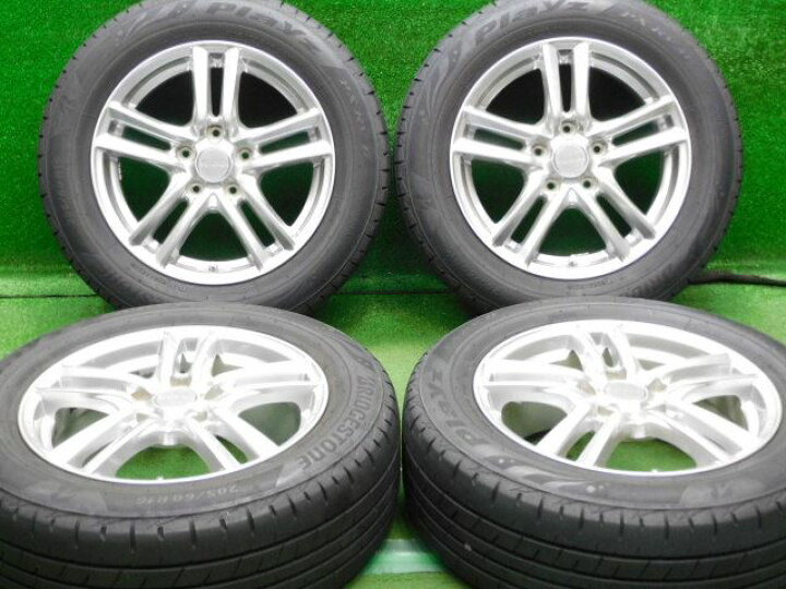 楽天市場】中古 ホイールタイヤ 4本セット 205/60R16 2021年製 8分山  