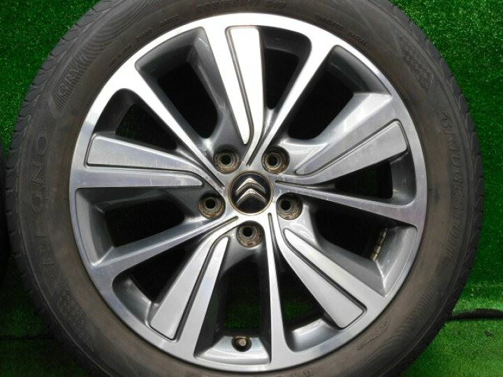 楽天市場】中古 ホイールタイヤ 4本セット 205/55R17 2016年製 5分山 