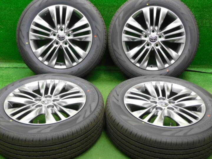 楽天市場】中古 ホイールタイヤ 4本セット 225/60R18 2024年製 9.9分山 