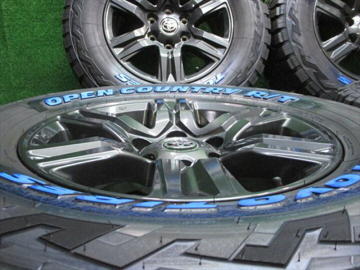 楽天市場】中古 ホイールタイヤ 4本セット 265/65R17 2022年製 中古 