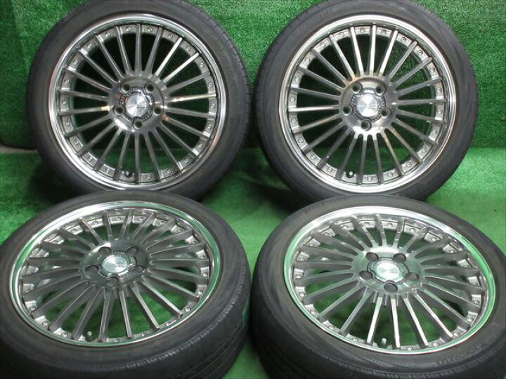 楽天市場】中古 ホイールタイヤ 4本セット 215/45R18 2019年製 5分山 