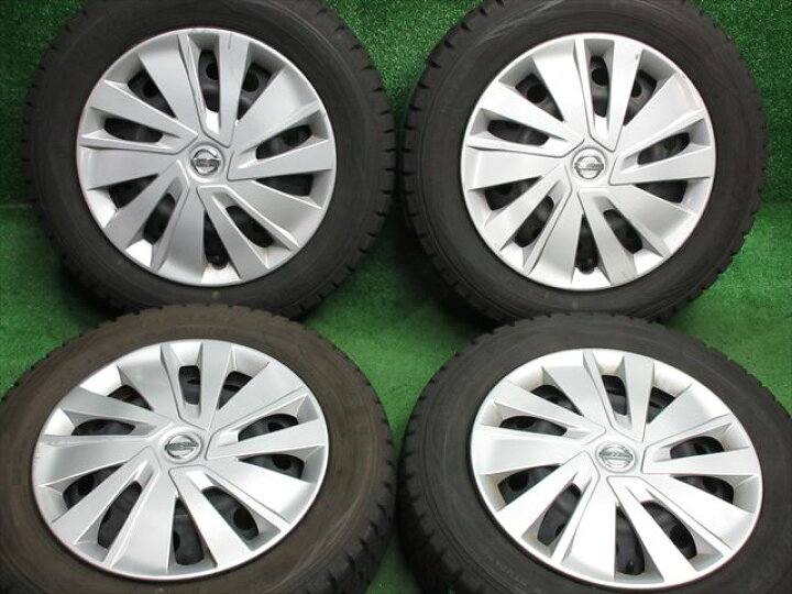 楽天市場】中古 ホイールタイヤ 4本セット 165/65R14 2019年製 8分山 
