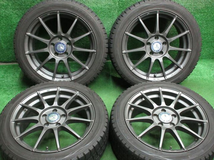 楽天市場】中古 ホイールタイヤ 4本セット 225/45R17 2014年製 7分山 