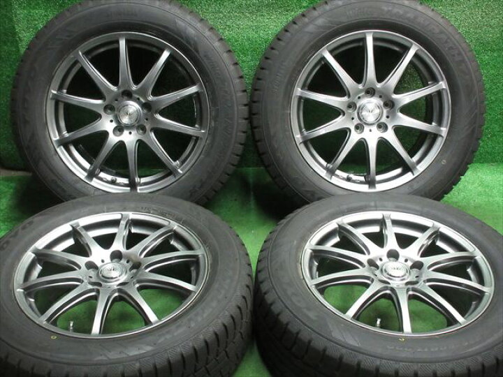 楽天市場】中古 ホイールタイヤ 4本セット 225/60R17 2023年製 9分山 