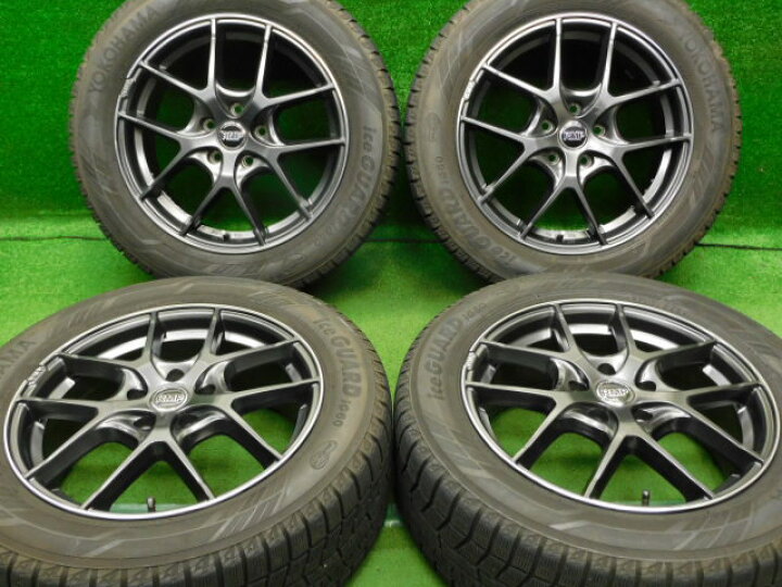楽天市場】中古 ホイールタイヤ 4本セット 225/55R17 2021年製 7分山 