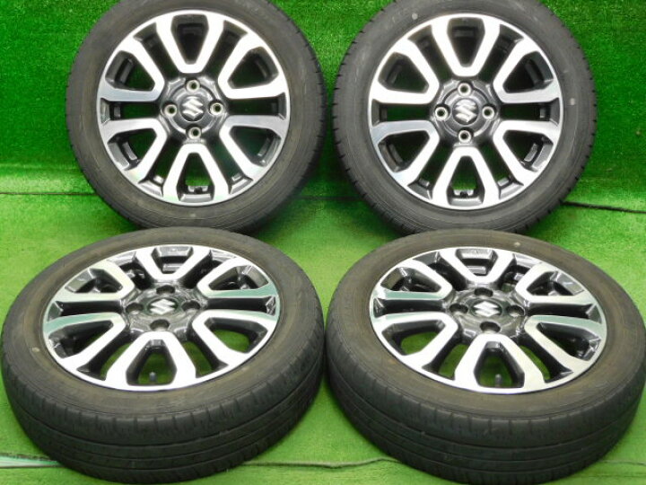 楽天市場】中古 ホイールタイヤ 4本セット 165/60R15 2019年製 5分山 
