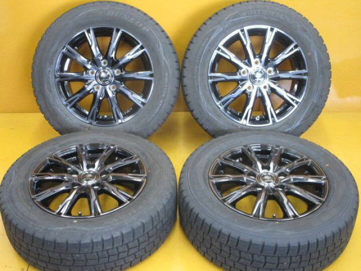 楽天市場】中古 ホイールタイヤ 4本セット 195/65R15 2018年製 6分山 